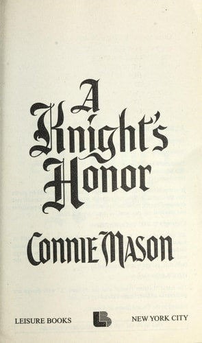 A Knight's Honor
