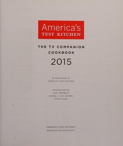 AMERICA'S TEST KITCHEN