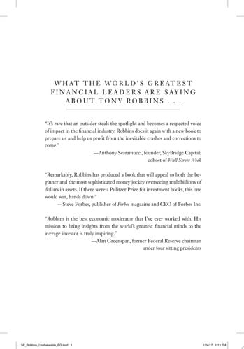 Unshakeable: Your Financial Freedom Playbook (Tony Robbins Financial Freedom)