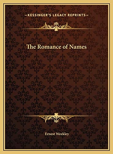 The Romance of Names