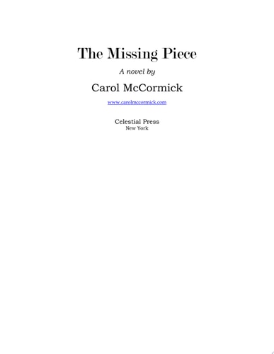 The Missing Piece: (Inspirational Love Story)