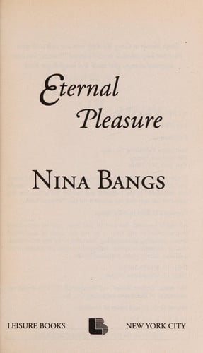 Eternal Pleasure (Gods of the Night, Book 1) (Leisure Paranormal Romance)