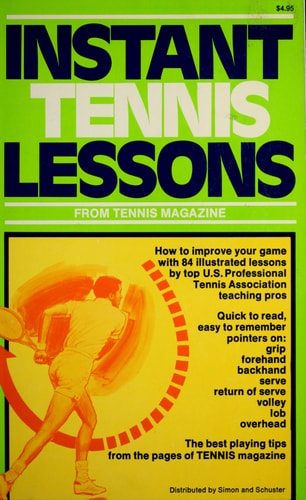 Instant tennis lessons
