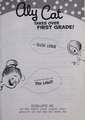 Aly Cat Takes Over First Grade