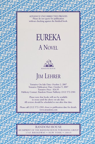Eureka: A Novel