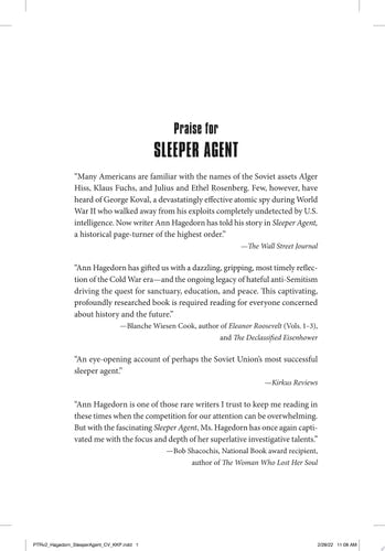 Sleeper Agent: The Atomic Spy in America Who Got Away