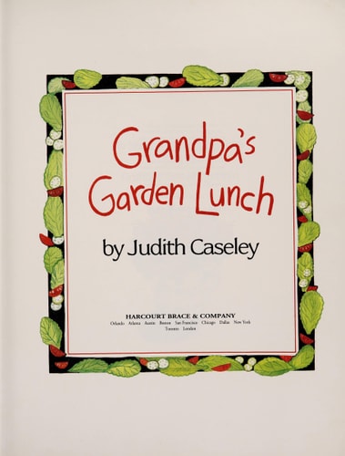 Grandpa's Garden Lunch