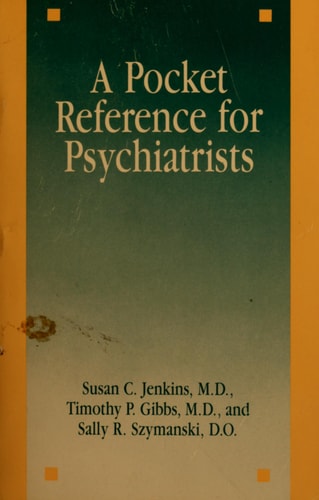 A Pocket Reference for Psychiatrists