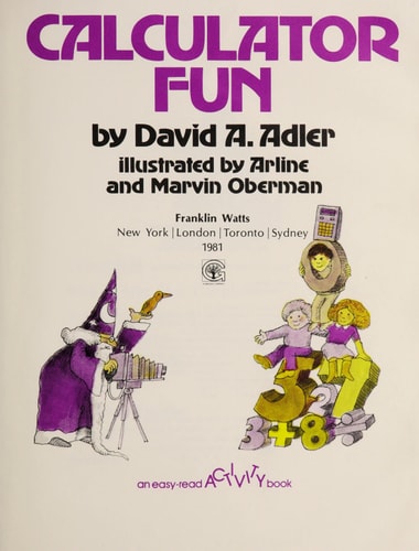 Calculator Fun (Easy-read Activity Book)