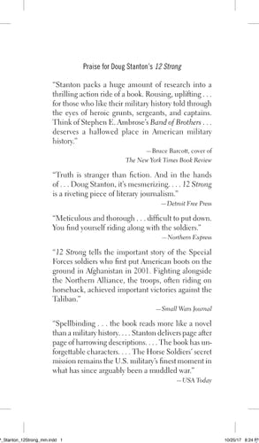 12 Strong: The Declassified True Story of the Horse Soldiers