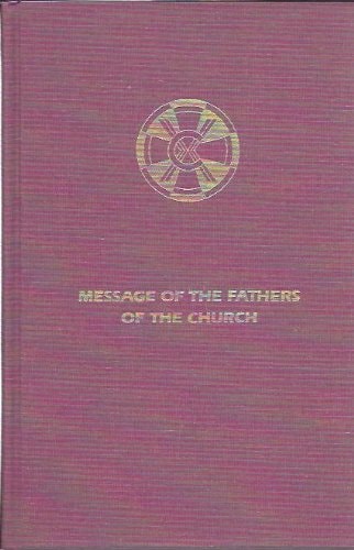 Grace and the human condition (Message of the fathers of the church)