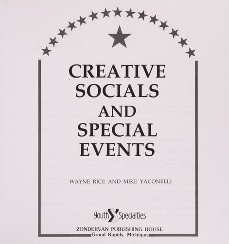 Creative Socials and Special Events
