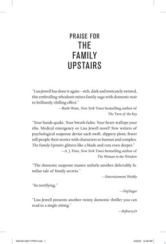 The Family Upstairs A Novel