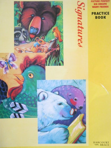 Signatures Practice Book Books 1-3 Grade 1: Harcourt School Publishers Signatures