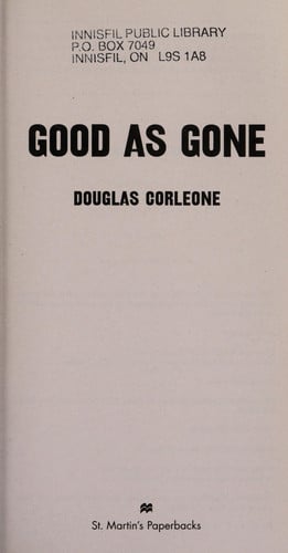 Good As Gone: A Simon Fisk Thriller (Simon Fisk Novels)