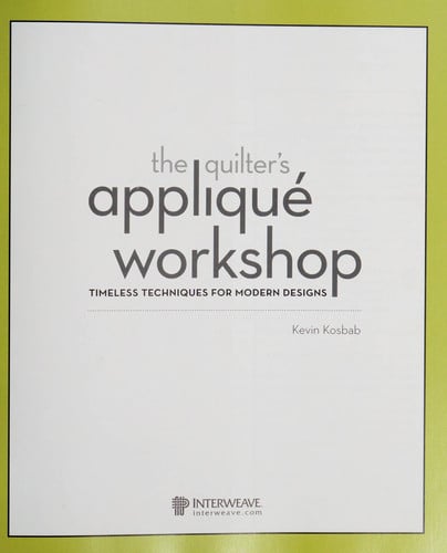 The Quilter's Applique Workshop