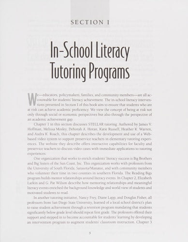 Literacy Tutoring That Works: A Look at Successful In-School, After-School, and Summer Programs