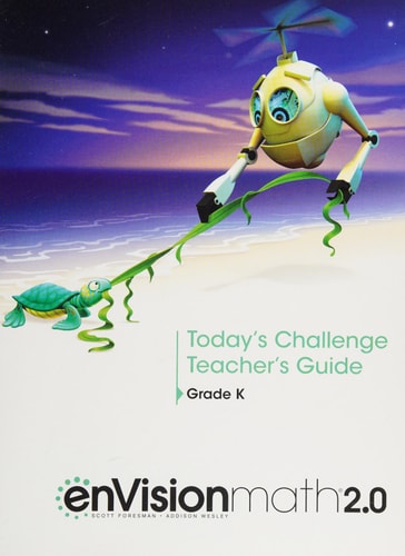 enVisionmath 2.0 Teacher's Edition Grade K Volume 2 Common Core