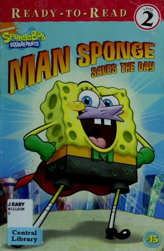 Man Sponge Saves the Day Read-Along Reader (SpongeBob_SquarePants)