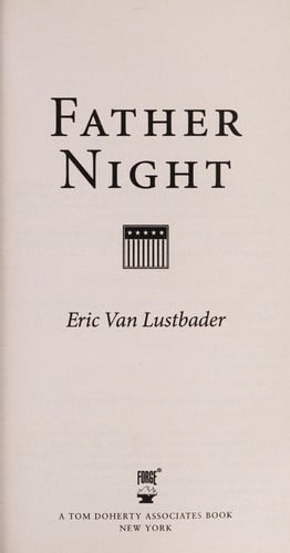 Father Night: A Jack McClure Novel (Jack McClure/Alli Carson Novels)