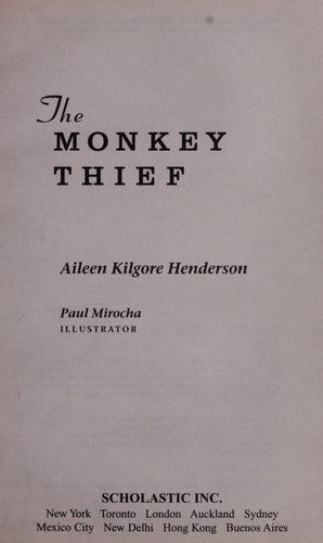 The Monkey Thief