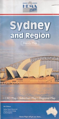 Sydney & Region Handy Map