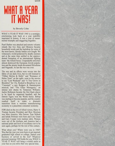What A Year It Was! 1945