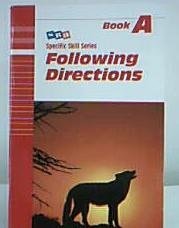Following Directions (Specific Skill Series, Book A)