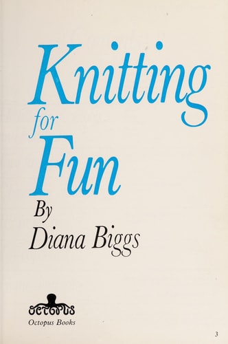 Knitting for Fun (Popular Cooking & Handicraft S)