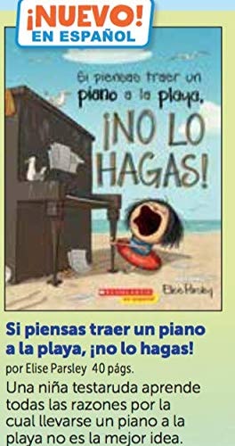 Si piensas traer un piano a la playa, ¡No lo haga!