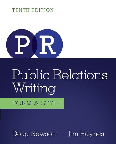 Public Relations Writing: Form & Style (Wadsworth Series in Mass Communication and Journalism)