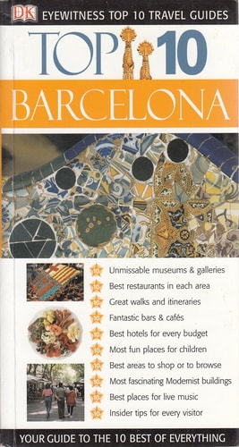 TOP10 BARCELONA (Eyewitness Top Ten Travel Guides)