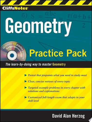 CliffsNotes Geometry Practice Pack with CD (CliffsNotes (Paperback))