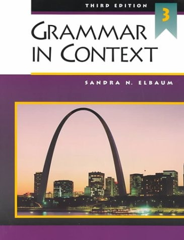 Grammar in Context 1, Third Edition (Student Book)