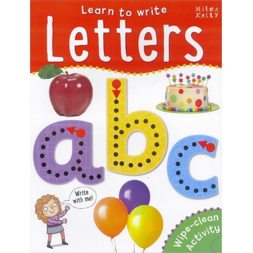 LEARN TO WRITE - LETTERS (Wipe-clean)