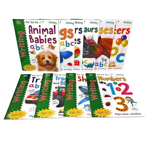 Learn to Write Wipe-Clean Book Collection - 10 Books