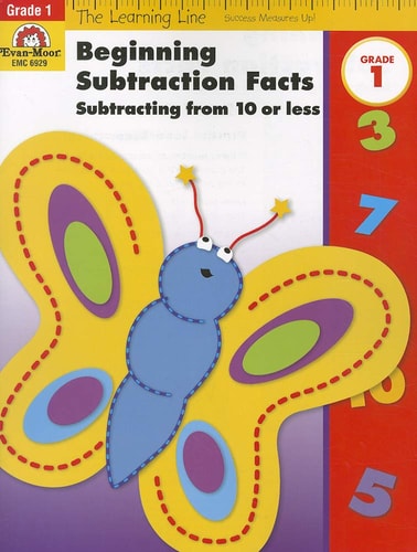 Beginning Subtraction, Subtracting From 10 or Less (The Learning Line)
