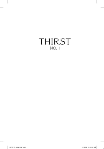 Thirst No. 1 The Last Vampire, Black Blood, Red Dice