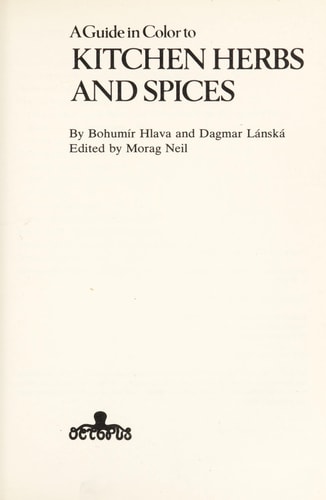 Guide in Color to Kitchen Herbs and Spices