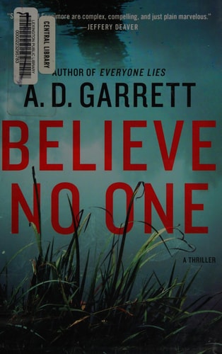 Believe No One: A Thriller