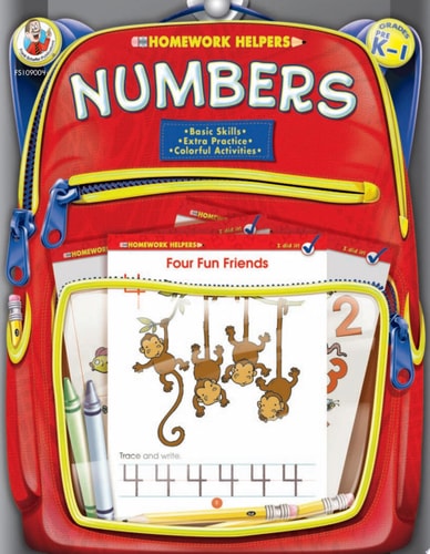 Numbers, Grades PK - 1 (Homework Helper)