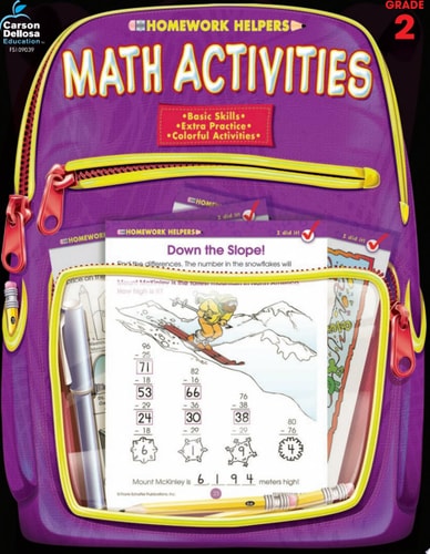 Math Activities Homework Helper, Grade 2