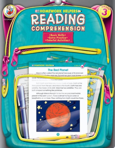 Reading Comprehension Homework Helper, Grade 3