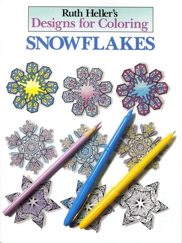 Designs for Coloring: Snowflakes