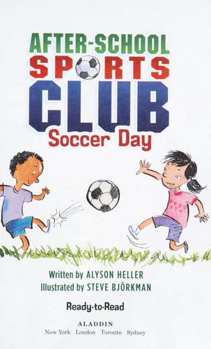 Soccer Day Ready-to-Read Level 1