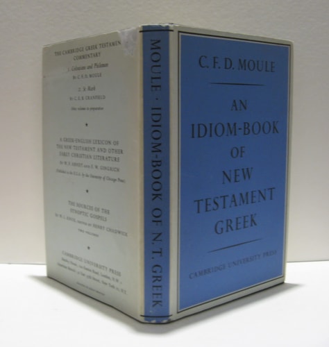 An Idiom Book of New Testament Greek