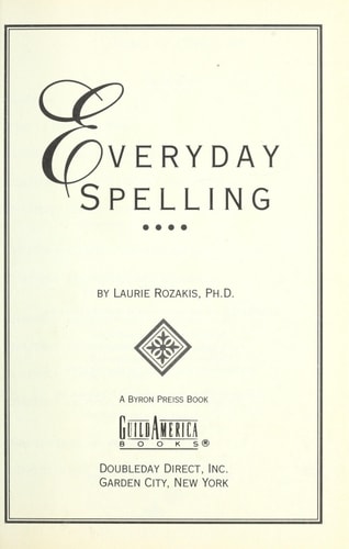 Everyday Spelling