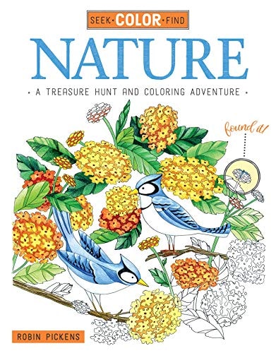 Seek, Color, Find Nature: A Treasure Hunt and Coloring Adventure (Design Originals)
