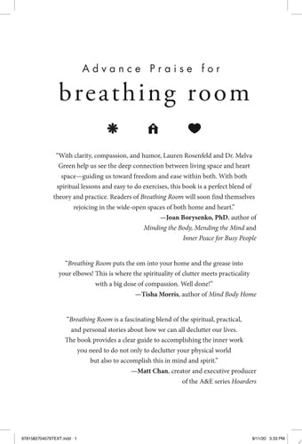 Breathing Room: Open Your Heart by Decluttering Your Home