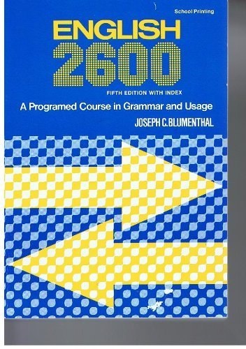 English 2600 Fifth Edition with Index